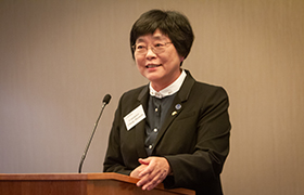 “Congratulatory Speech” Dr. Constance Chang-Hasnain, Associate Dean for Strategic Alliances, College of Engineering, UC Berkeley