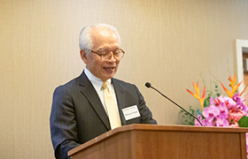 “Explanation of Selection Process” Dr. Hideyuki Tokuda, Chairman of the Grant Selection Committee