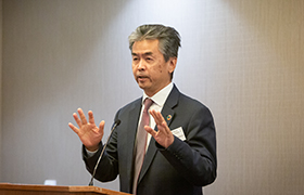 “Congratulatory Speech” Mr. Hajime Kishimori, Dupty Consul General of Japan in San Francisco